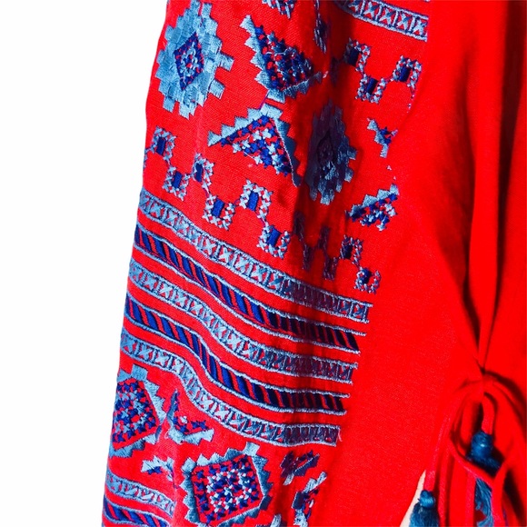 Ranna Gill Off the Shoulder Embroidered Dress - Picture 8 of 11